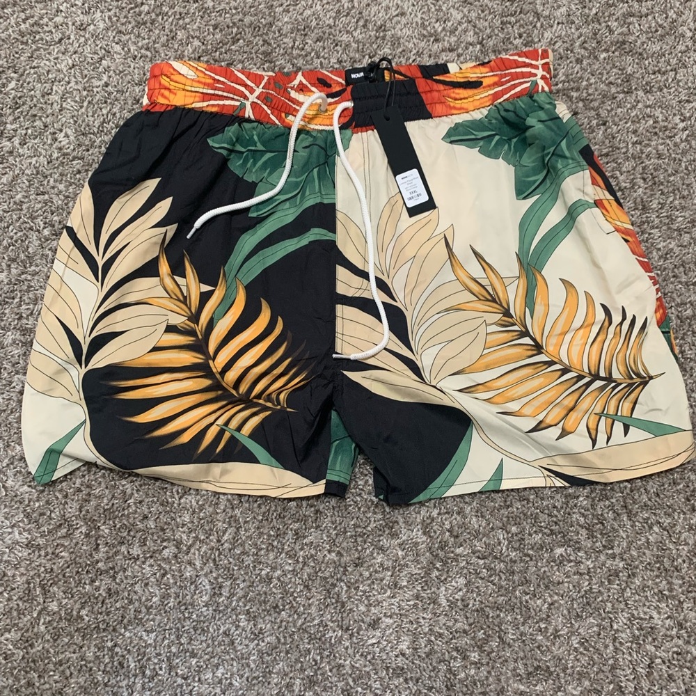 Men’s swim trunks, 3X, fashion nova Mens